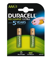 Duracell PreCharged Oplaadbare AAA batterij (potlood) NiMH 1.2 V 2 stuk(s)