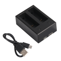 Dural Charger For Sports Camera Gopro Fusion Battery Gp470