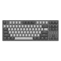 DURGOD K320 87 Toetsen Mechanisch Gaming Toetsenbord Corona Cherry MX Stille Bruine Schakelaar PBT Keycaps Gaming Toetse