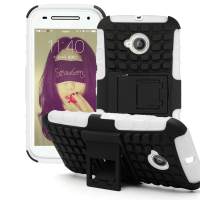 Dust Proof Shake Proof Hard Case Cover Stand For Motorola Moto E 2015 2nd Gen