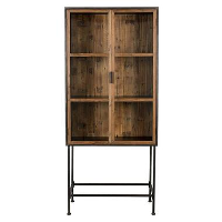 Dutchbone vitrinekast Berlin 83x43x181cm