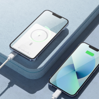 DUX DUCIS 15W 5000mAh Magnetische Draadloze Power Bank Oplader Voeding Snel Opladen Voor iPhone 12 Mini 12 Pro Max Voor