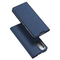 DUX DUCIS Flip Phone Case Voor Xiaomi Redmi Note 11 4G PU + TPU Flip Opslagkaart Telefoon Cover Anti collision/Anti drop