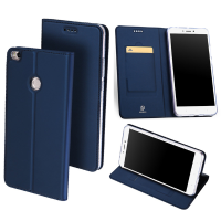 Dux Ducis Flip Magnetic Card Slot Stand Full Body PU Leather Protective Case For Xiaomi Mi MAX 2