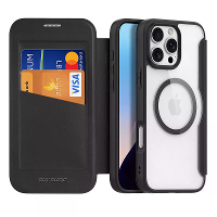 DUX DUCIS SKIN X PRO Magsafes Flip Leren Telefoonhoesje voor iPhone 16/16 Pro/16 Plus/16 Pro Max Magnetische Oplaadcover