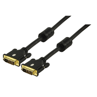 DVI D Dual link monitor aansluitkabel verguld [diverse lengtes]