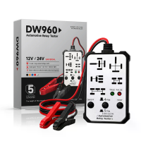 DW960 Auto relay tester 12V 24V Universele auto relay checker voor 4 pins 5 pins relays Elektronisch circuits diagnostis
