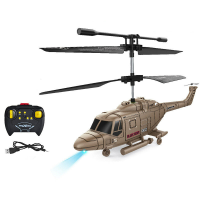 DWI 2.5CH Anti Jamming Systeem One Key Take Off Valbestendige Militaire RC Helikopter RTF