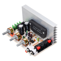 DX 0408 50W+50W 2.0 Kanaals Dikke Film Serie Stereo Versterker Board Dual AC15V 18V 10HZ 20KHZ Potentiometer Vermogensve