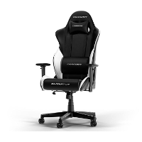 DXRacer GLADIATOR L Black & White PVC Leather gamestoel