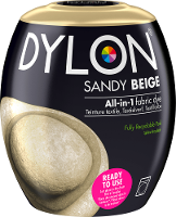 Dylon Sandy Beige All in 1 Textielverf