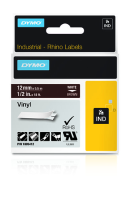 Labeltape DYMO IND RHINO 1805412 Vinyl Tapekleur: Bruin Tekstkleur:Wit 12 mm 5.5 M