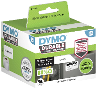 DYMO 2112289 Rol met etiketten 57 x 32 mm Polypropyleen folie Wit 800 stuk(s) Permanent hechtend Universele etiketten, Adresetiketten