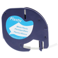 Lt Plastic Lavels Wit Zwart