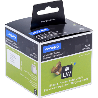 Dymo LW verzend  en naambadge etiketten, 54 mm x 101 mm label