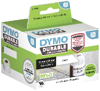 DYMO Rol met etiketten 64 x 19 mm Polypropyleen folie Wit 900 stuk(s) Permanent hechtend 2112284 Universele etiketten, Adresetiketten