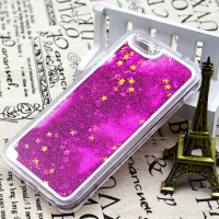 Dynamic Liquid Glitter Quicksand Bling Star Soft Tpu Back Case For Huawei P8 Lite