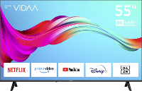 Dyon Smart 55 VX LED TV 139 cm 55 inch Energielabel F (A   G) DVB T2, DVB C, DVB S2, UHD, Smart TV, WiFi, CI+* Zwart