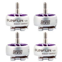 DYS SUNFUN V2 2207 1850KV 6S Brushless Motor 5mm as voor DIY 5 Inch Freestyle RC FPV Racing Drone