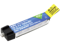 E flite LiPo accupack 3.7 V 150 mAh Aantal cellen: 1 45 C Softcase Minium