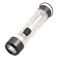 LED + COB Mini Sleutelhanger Zaklamp Multifunctioneel Draagbaar Gereedschap voor Buitengebruik Noodverlichting Sleutelha