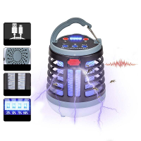 E SMARTER Multifunctionele Mosquito Killer Lamp Met LED Camping Licht & Bluetooth Speaker USB Oplaadbaar Lange Levensduu