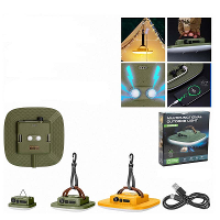 E SMARTER USB Oplaadbare Ultra Heldere LED Campinglamp Dimmende Magnetische Aantrekking Buiten Tentlantaarn Draagbare Op