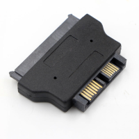 E opbrengst 13 pins mannelijke naar vrouwelijke adapterkaart 7 pins + 6 pins harde schijf SATA adapter