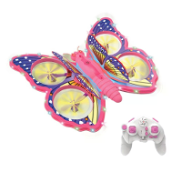 E0 25 Vliegende Glitters Butterflying Intelligente Zwaartekracht Sensor Obstakel Hoogte Houden Modus 360° Flip Kleurrijk