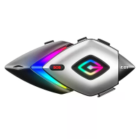 E01 RGB hoofdbescherming Headset Draadloos bluetooth Oortelefoon Stereo Bassgeluid CVC DSP Dubbele ruisonderdrukking Spr
