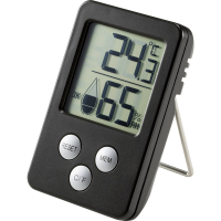 E0130 Thermo  en hygrometer Zwart