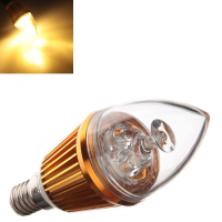 E14 3w Warm White 270 300lm Led Candle Light Bulb Lamp 110 240v