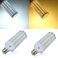 E27 24w 5050 132smd White/warm White Led Corn Light Bulbs Ac 220v