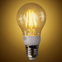 E27 Led Bulb 4w Warm White 110v 220v Edison Tungsten Filament Style