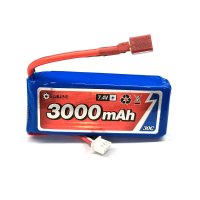 Eachine 7.4V 3000mah RC Auto Accu 30C Lipo Accu T Stekker Voor 1/12 Eachine EAT04 Wltoys 12428 12423 Feiyue RC Auto Onde
