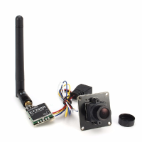 Eachine 700tvl 1/3 Cmos Fpv 148 Degree Camera W/ Et200r 5.8G 40ch 200mw Image Transmitter Raceband