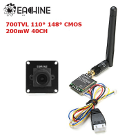 Eachine 700tvl Cmos 110 148 Degree Camera Et200r 200mw 5.8G 40ch Transmitter Fpv Combo