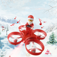 Eachine E011c Flying Santa Claus With Christmas Songs 716 Motor Headless Mode Rc Drone Quadcopter