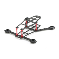 Eachine E100 100mm Carbon Fiber Diy Micro Fpv Rc Quadcopter Frame Support 720/820 Coreless Motor