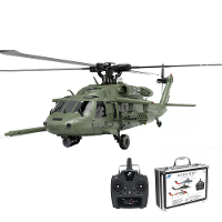 Eachine E200 EXP UH 60 SH 60 2.4G 6CH 6 Assen Gyro Optische Stroomlokalisatie Dubbele Borstelloze Motor 1:47 Schaal Flyb
