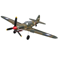 Eachine P 40 P40 Fighter V2 400mm Spanwijdte 2.4GHz 4CH EPP 6 assige Gyro Een Toets U bocht Acrobatische RC Vliegtuig BN