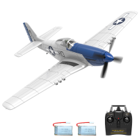 Eachine P 51D Miss Helen 2.4GHz 4CH 500mm Spanwijdte Brushless Motor One Key Aerobatics XPilot Stabilisatiesysteem EPP R