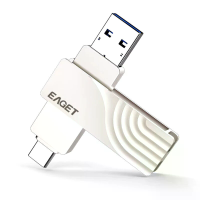 EAGET CF30 Type C & USB Flash Drive 512GB 256GB 128GB Type C+USB3.0 Hoge Snelheid Pendrive Mini Flash Drive Geheugenstic