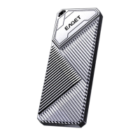 EAGET SE4000 USB4 SSD behuizing 40 Gbps M.2 NVMe externe SSD behuizing van aluminium compatibel met Thunderbolt 4/3 USB3