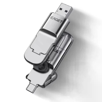 EAGET SU10 Type C & USB flashstation 1TB/512GB/256GB USB3.1 Gen2 Hoge Snelheid U schijf Draagbare Solid State Drive