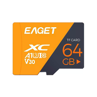 EAGET T1 64GB TF Geheugenkaart Micro SD Kaart U3 Klasse 10 Hoge Snelheid Hoge Snelheid Flash Geheugen Flashkaarten voor