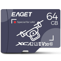 EAGET T5 TF kaart voor UAV 64G/128G Micro SD TF kaart U3 V30 Class10 160MB/s Hoge snelheid 4K UHD voor Vlogging Video op