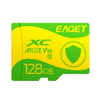 EAGET TF geheugenkaart 128G/64G/32G U3/C10 Hoge Snelheid Micro SD kaart 4K FHD voor telefooncamera's en dashcams