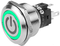 Eao 82 6151.1134.B002 Druktoets Groen IP65 1 stuk(s)