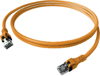 EasyLan S/FTP DualBoot® LED Kabel Cat.6A (Class EA), LSOH, violet, 1,5 m